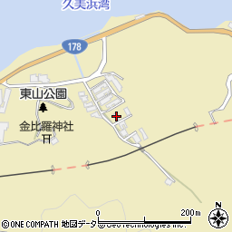 京都府京丹後市久美浜町2809-3周辺の地図