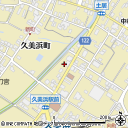 京都府京丹後市久美浜町842-2周辺の地図