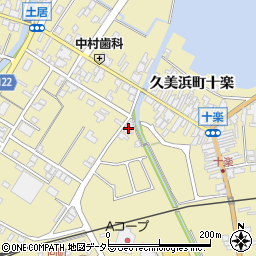 京都府京丹後市久美浜町113-1周辺の地図