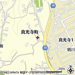 東京都町田市真光寺町277-10周辺の地図