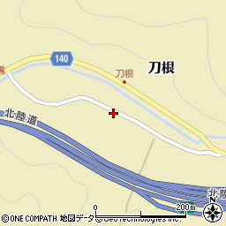 福井県敦賀市刀根27-26周辺の地図