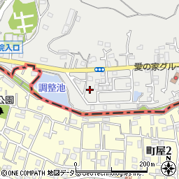 東京都町田市相原町2919-2周辺の地図