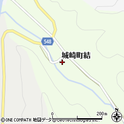 兵庫県豊岡市城崎町結152周辺の地図
