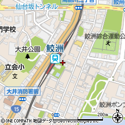 横浜ドライビングスクール周辺の地図