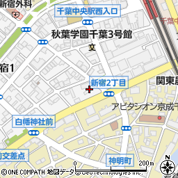 ハイム新宿周辺の地図
