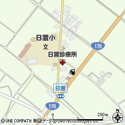 日置診療所周辺の地図