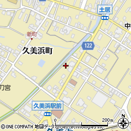 京都府京丹後市久美浜町842-4周辺の地図