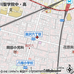 新井医院周辺の地図
