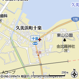 京都府京丹後市久美浜町51-1周辺の地図
