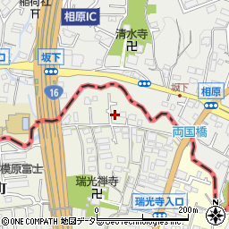 神奈川県相模原市緑区元橋本町4周辺の地図