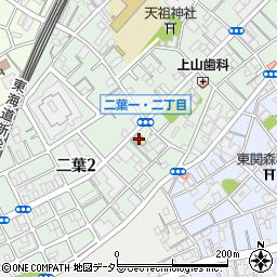 まいばすけっと二葉２丁目店周辺の地図