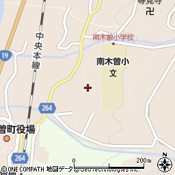 長野県木曽郡南木曽町東町周辺の地図