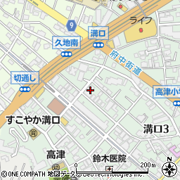 株式会社レインボー川崎営業所周辺の地図