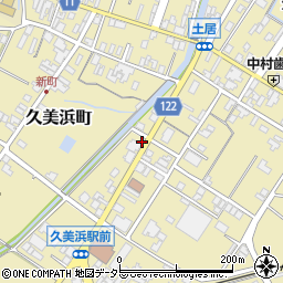 京都府京丹後市久美浜町845-10周辺の地図