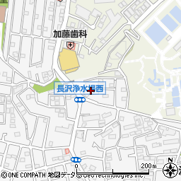 ラポール生田周辺の地図