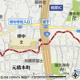 東京都町田市相原町720-1周辺の地図