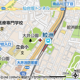Celeb縁味 東大井店周辺の地図
