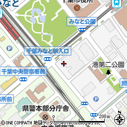 京葉銀行千葉みなと ＡＴＭ周辺の地図