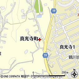 東京都町田市真光寺町291周辺の地図