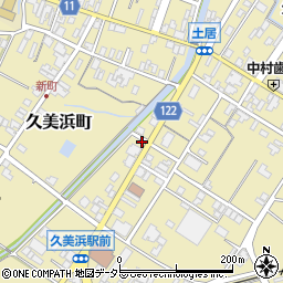 京都府京丹後市久美浜町845-11周辺の地図
