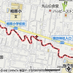 東京都町田市相原町1664周辺の地図