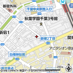 大岩豆富店周辺の地図