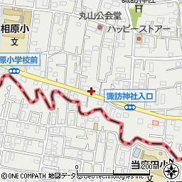 東京都町田市相原町1713-1周辺の地図