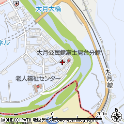 富士観光開発株式会社　大月営業所周辺の地図