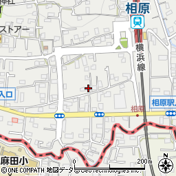 東京都町田市相原町1203周辺の地図