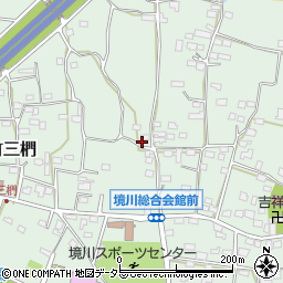 山梨県笛吹市境川町石橋1875周辺の地図