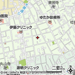 東京都品川区豊町5丁目周辺の地図
