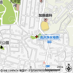 生田中谷第１公園周辺の地図