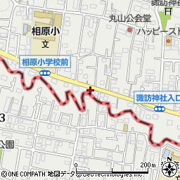 東京都町田市相原町1665周辺の地図