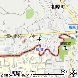 東京都町田市相原町2826-7周辺の地図
