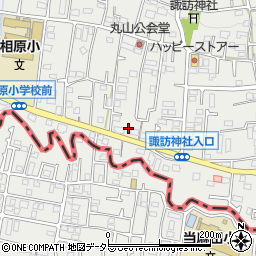 東京都町田市相原町1713-4周辺の地図