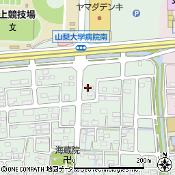 山梨県中央市下河東3058-14周辺の地図