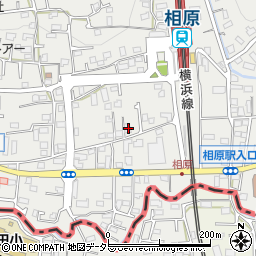 東京都町田市相原町1207-1周辺の地図
