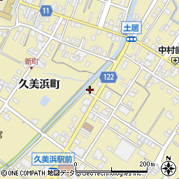 京都府京丹後市久美浜町845-1周辺の地図