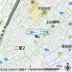 横山外科内科周辺の地図