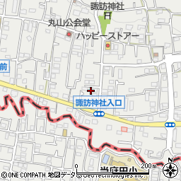東京都町田市相原町1724周辺の地図