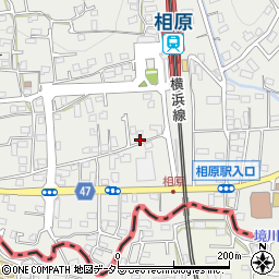 東京都町田市相原町1212周辺の地図