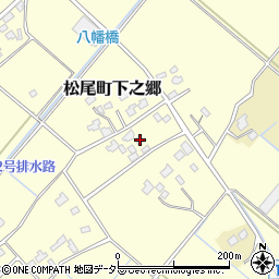 千葉県山武市松尾町下之郷485周辺の地図