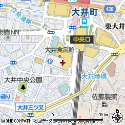 サンマルクカフェ 阪急大井町ガーデン店周辺の地図
