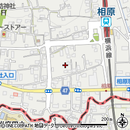 東京都町田市相原町1202周辺の地図