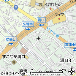 藤江染工場周辺の地図