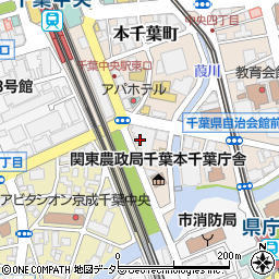 ライブリー中央ＤＩＫマンション千葉周辺の地図