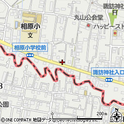 東京都町田市相原町1695周辺の地図