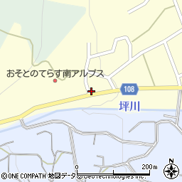 山梨県南アルプス市上市之瀬1265周辺の地図