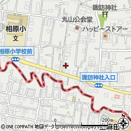 東京都町田市相原町1707周辺の地図