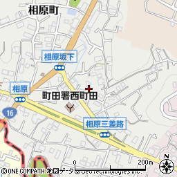 東京都町田市相原町69周辺の地図